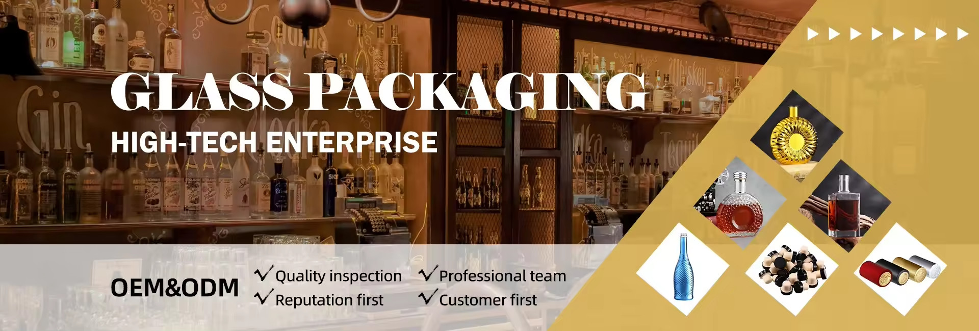 kwaliteit wijn glazen fles fabriek